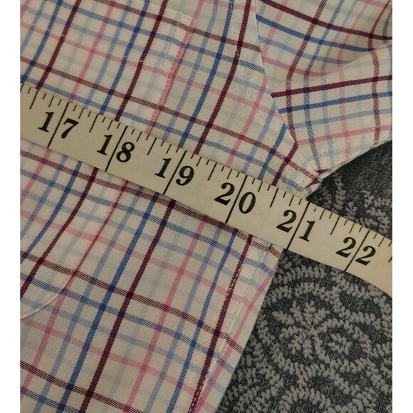 YMI Platinum Men's Shirt Size 15 32/33 Button Striped Cotton - Picture 9 of 11